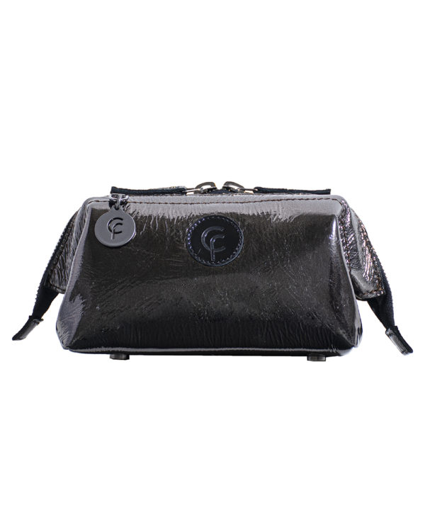 FranCa Cosmetic Pouch ANTRACITE LACK front